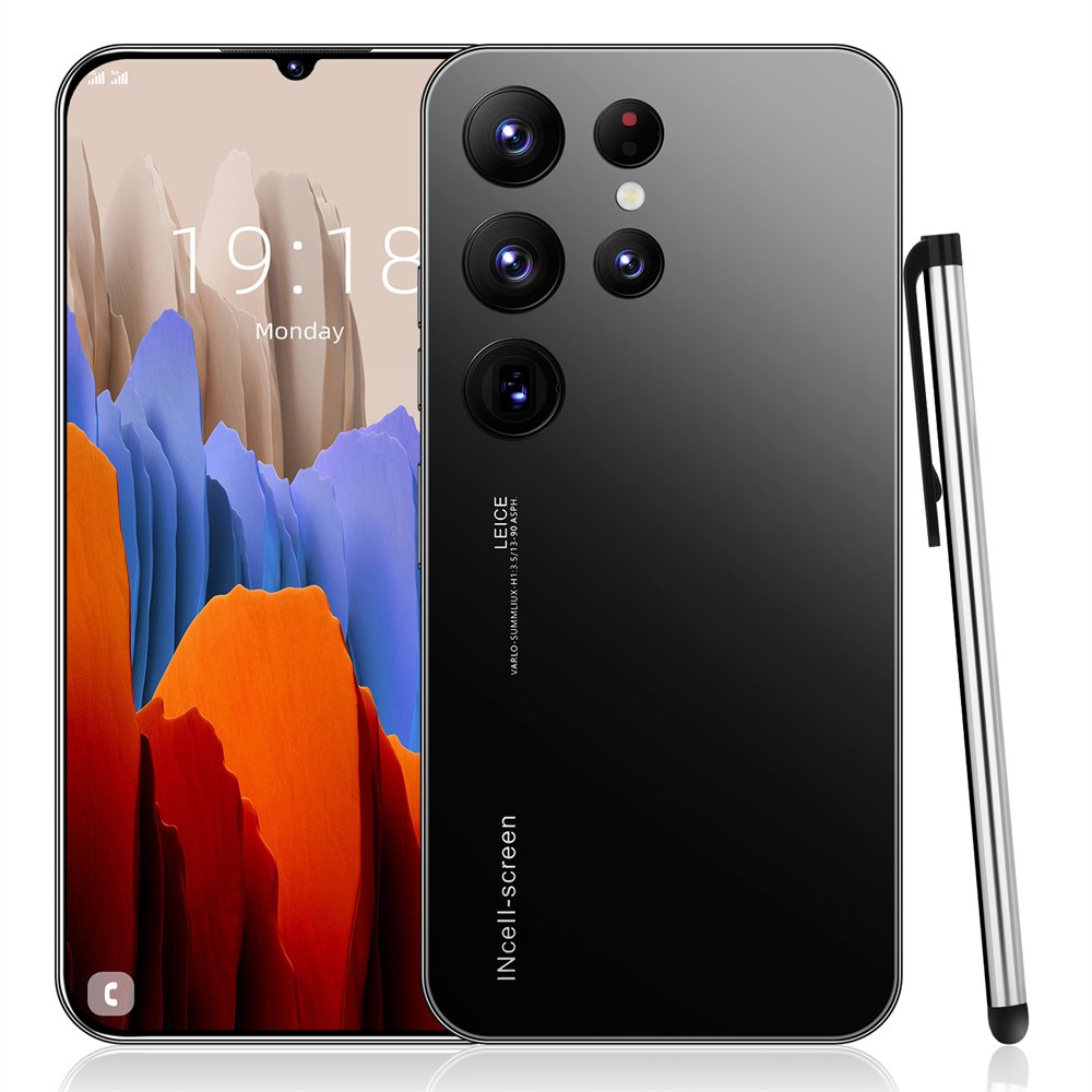 Original S24 Ultra 7.3inch Big Screen Smartphone 16GB+1TB Unlocked 5G Dual Sim Android 13 Clone Phone 108MP Rear Smart Used LTE